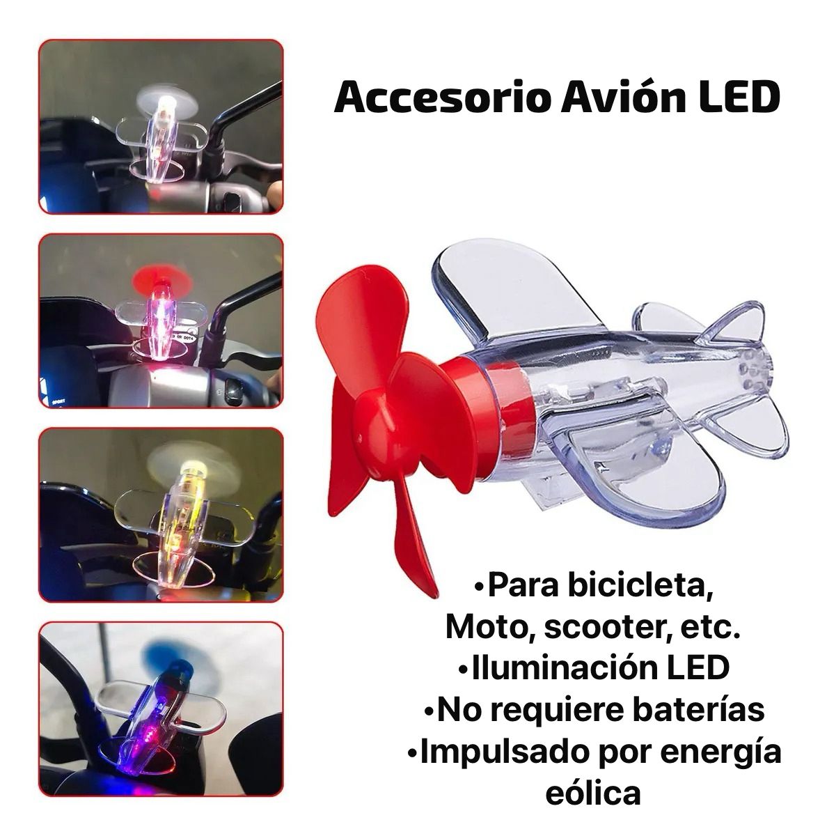 Accesorio LED Bici Moto CA-110