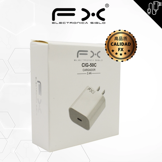 CARGADOR 2.4A TIPO C CIG-50C