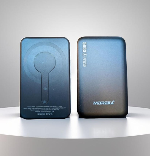 Power Bank Moreka 5000 mAh Carga Inalambrica K095