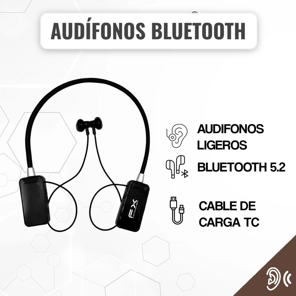 Audífonos Bluetooth EAR-141BT