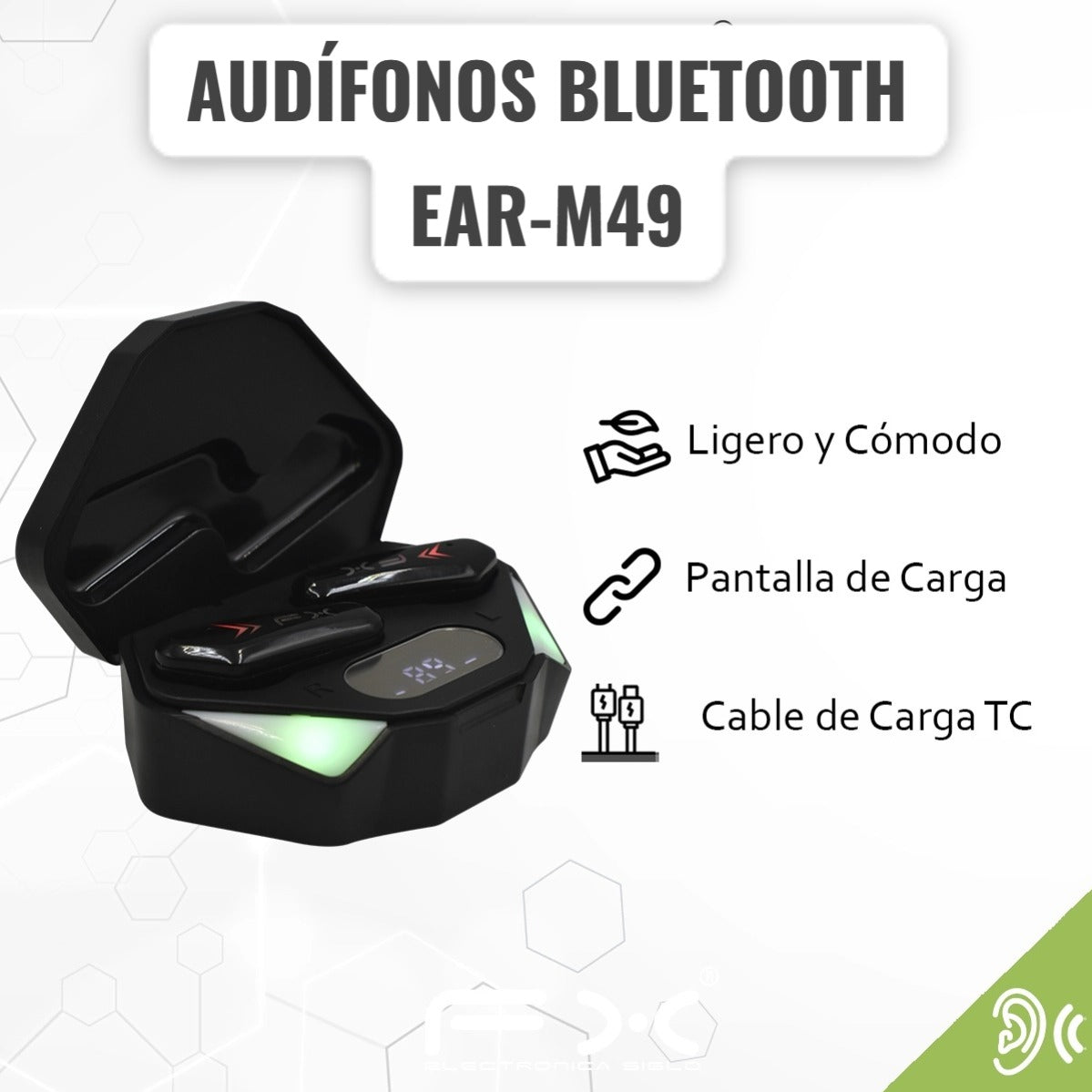 Audífonos Bluetooth EAR-M49