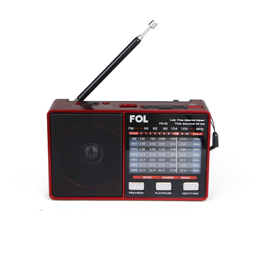 Bocina Radio Bluetooth Diseño Retro FR-02