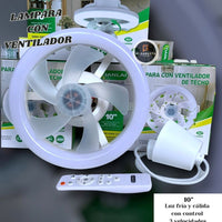 Lampara Con Ventilador De Techo FS-05