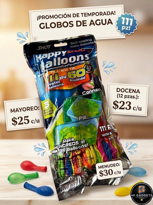 Paquete 111 Globos QQ-33B