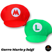 Gorro Mario Y Luigi (ASOC)