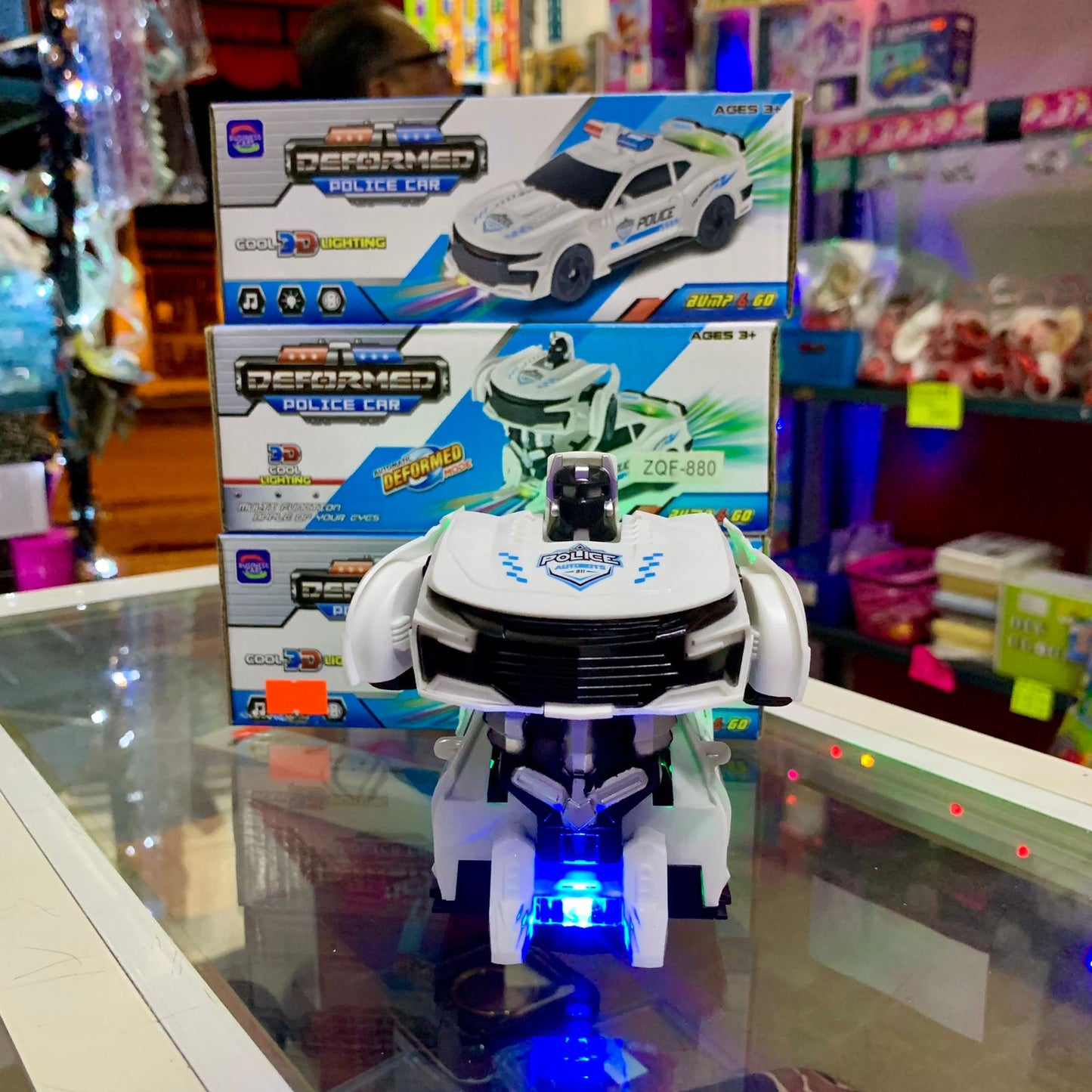 Coche Auto Robot Con Luz Y Sonido ZQF-880