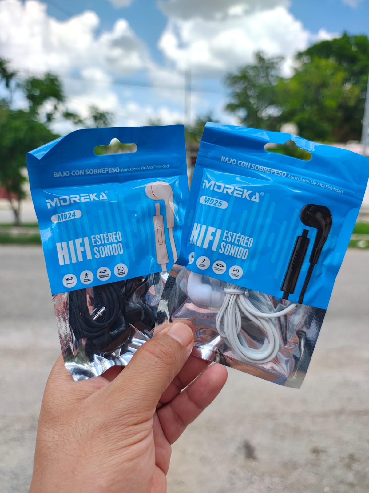 Audífonos Manos Libres Moreka M925 M924