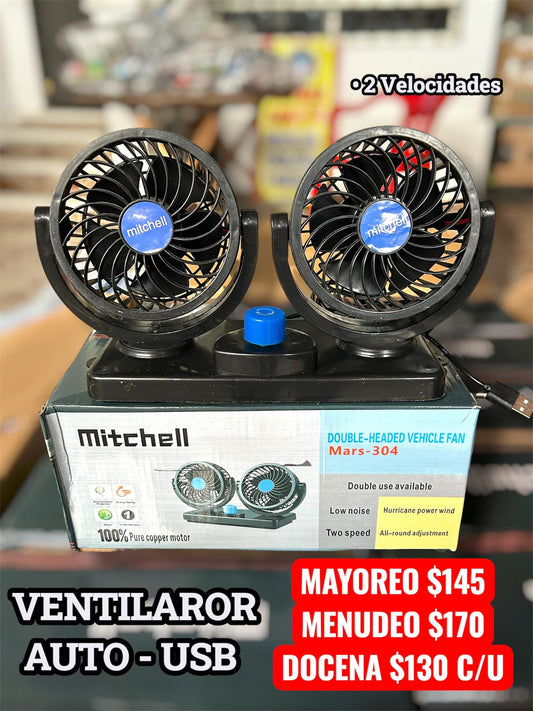 Ventilador Para Auto MARS-304