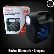 Bocina Bluetooth Con Lampara  RFR019