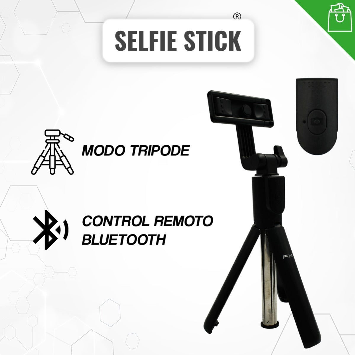 Selfie Stick baston Bluetooth JC-106