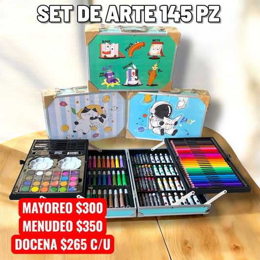 Kit Set De Arte 145 Pz