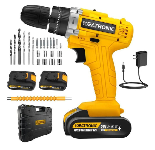 Taladro Electrico Inalambrico 2 Pilas