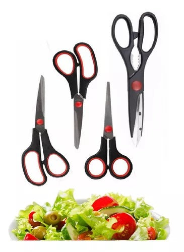 Juego De Tijeras Multiusos HL-TJR8841