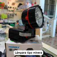 LAMPARA DE CABEZA RECARGABLE TIPO MINERA MP-583M