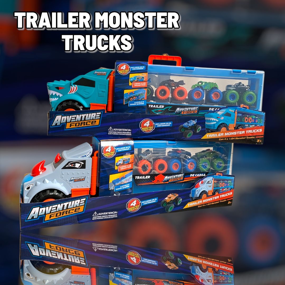 Trailer Monster truck