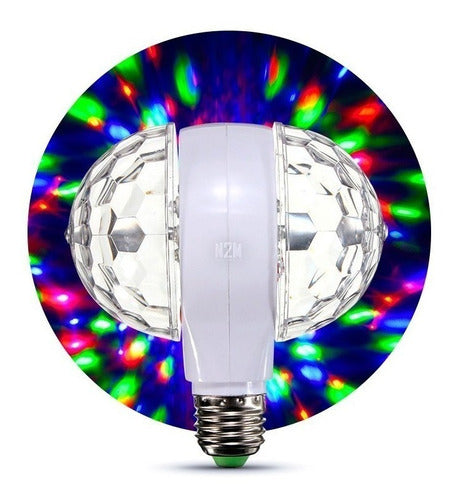 Foco Led Multicolor Giratorio Doble VL-002