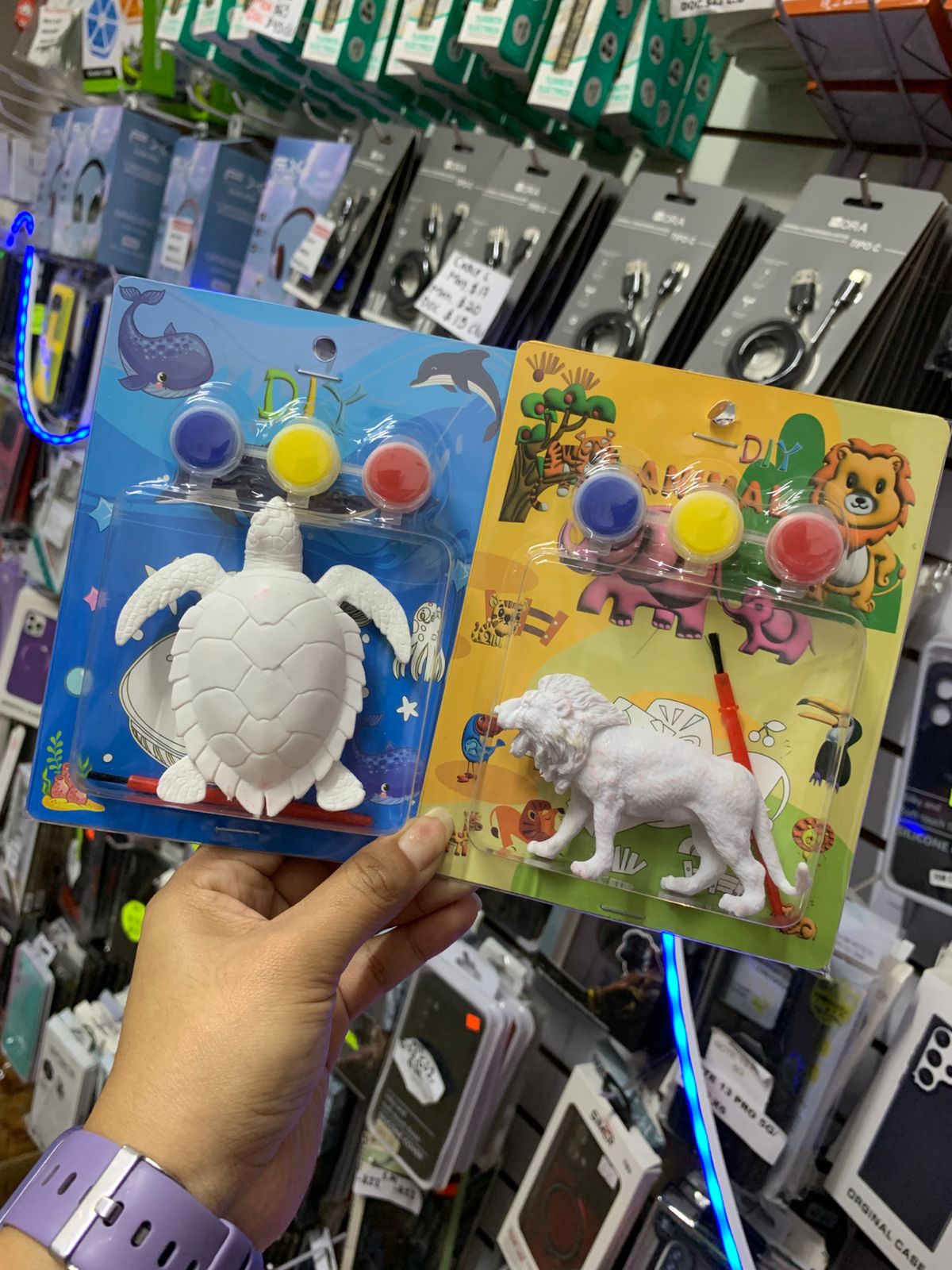 Juguete Animales Para Pintar WH-2811 WH-2813