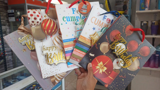 BOLSAS DE REGALO CHICAS 3D