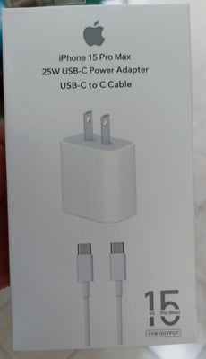 Cargador 25W USB-C MU7U2LL/A IPHONE
