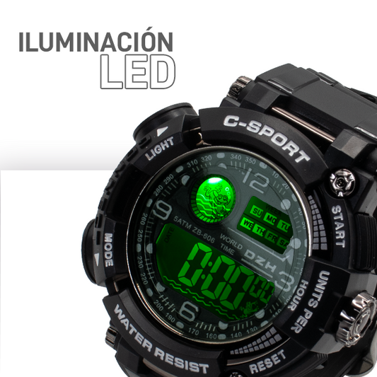 Reloj Digital Caballero ZB-606 (ABA)