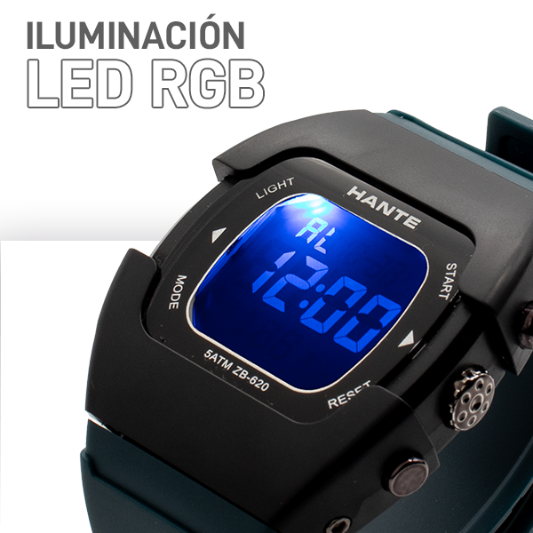 Reloj Digital Caballero ZB-620 (ABA)