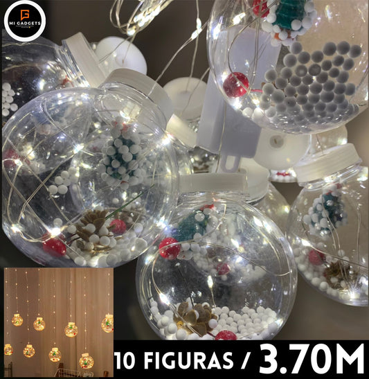 Cascada Esferas 10 Figuras
