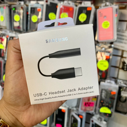 Adaptador Tipo Usb C a Jack 3.5mm