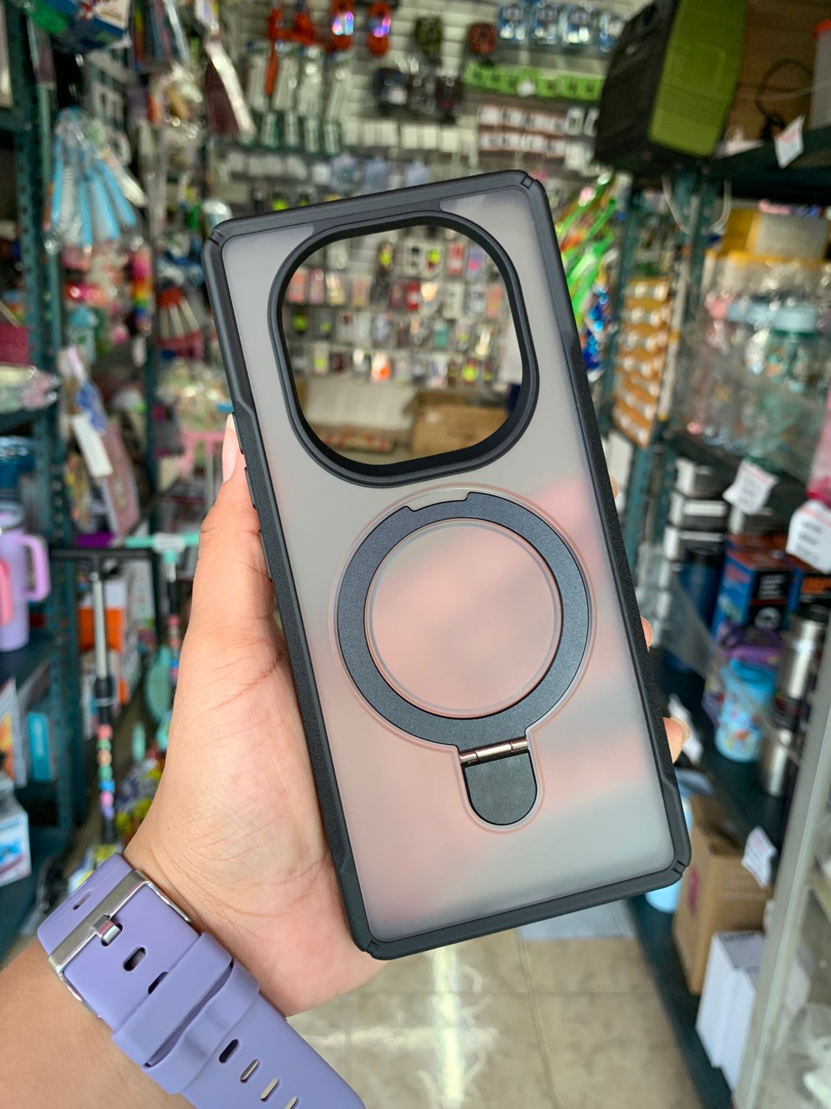 Funda Rudo Semitransparente Para Xiaomi Redmi Note 14 Pro 4G