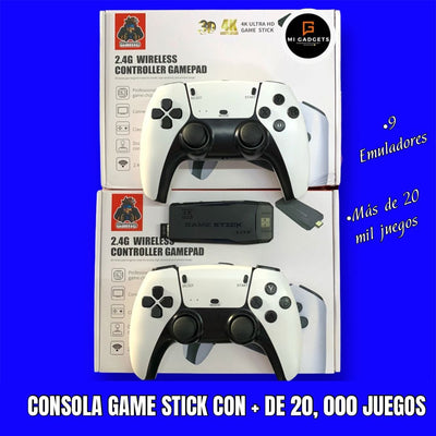 Consola 20,000 juegos Game Stick