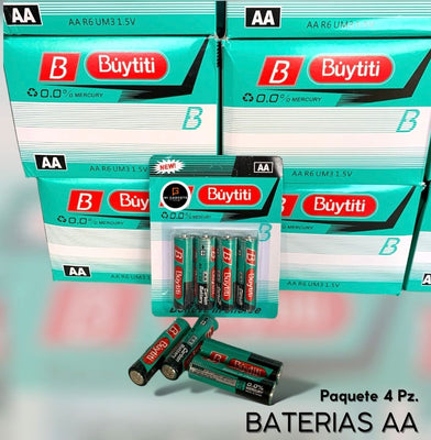 Paquete Pilas Bateria AA