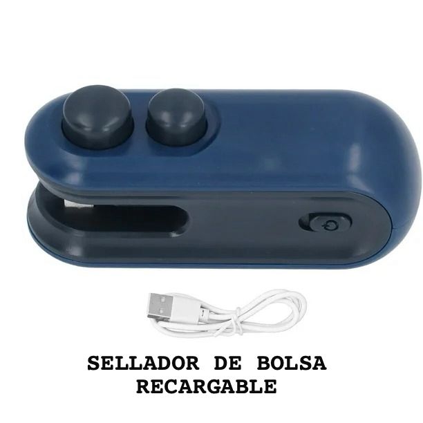 Sellador Y Cortador Portátil 2 En 1 Recargable