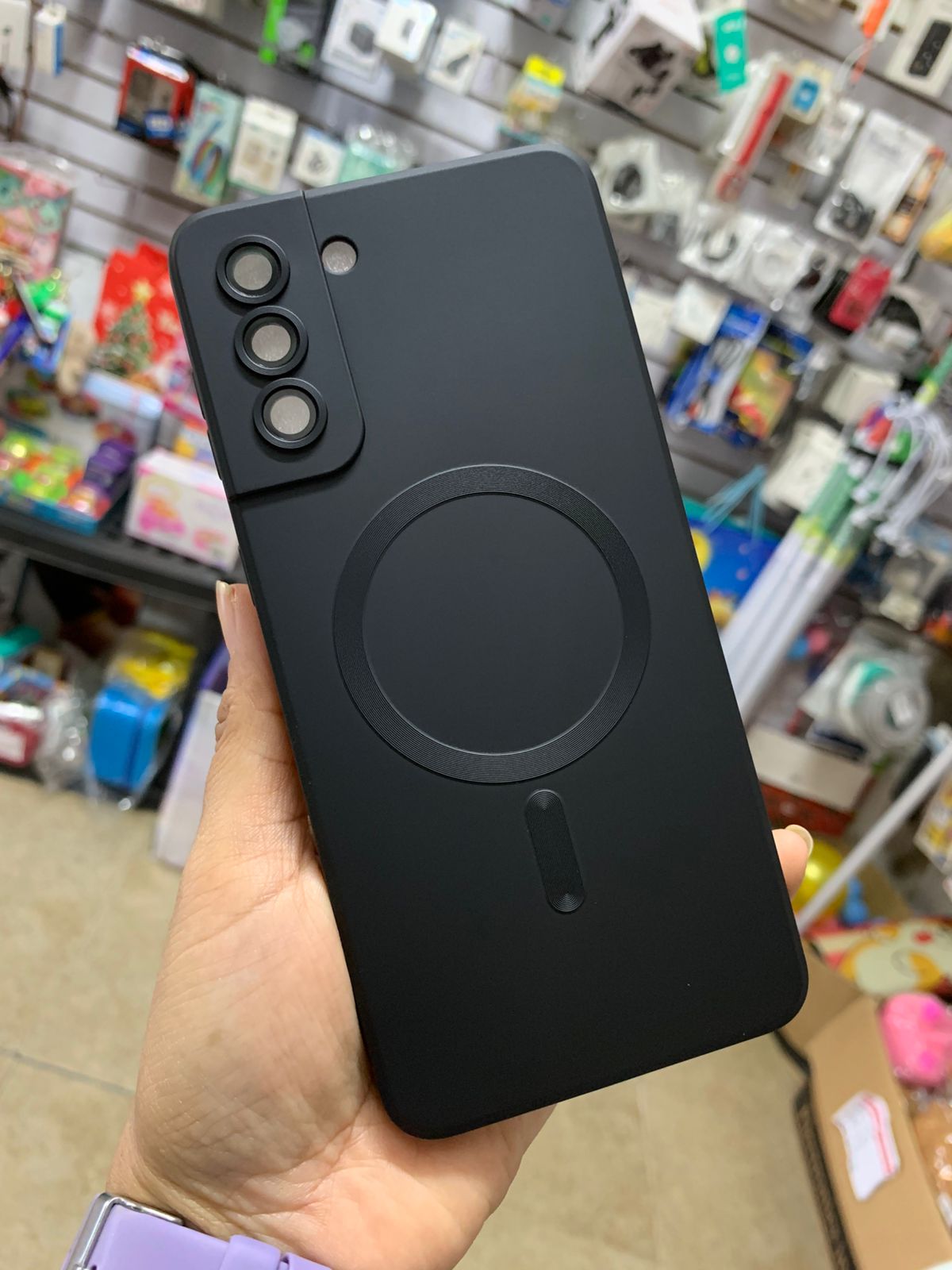 Funda Silicon para Samsung S21 Plus