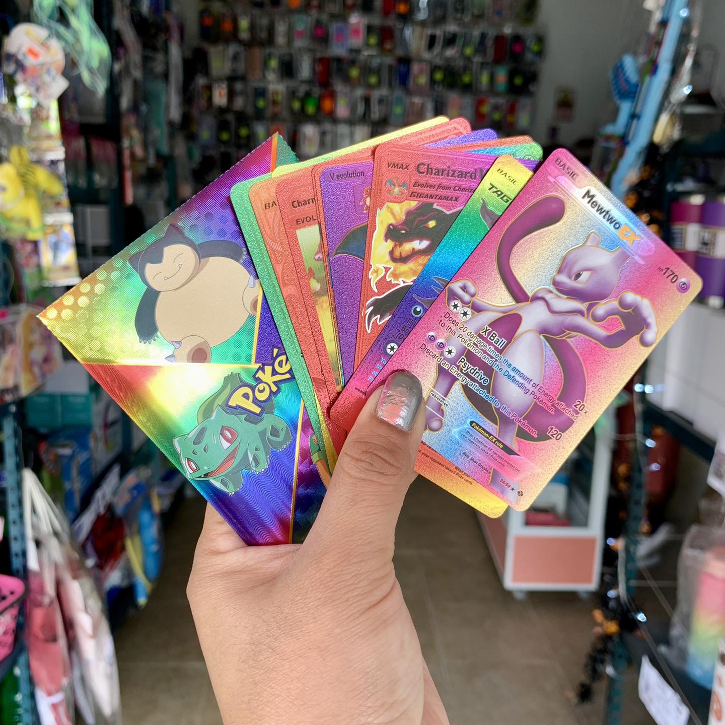 Estampas Carta POKEMON Color Paquete 25 pz