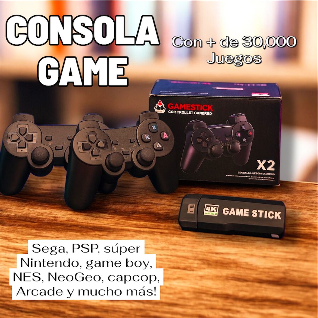 Consola Game Stick 40,000 Juegos