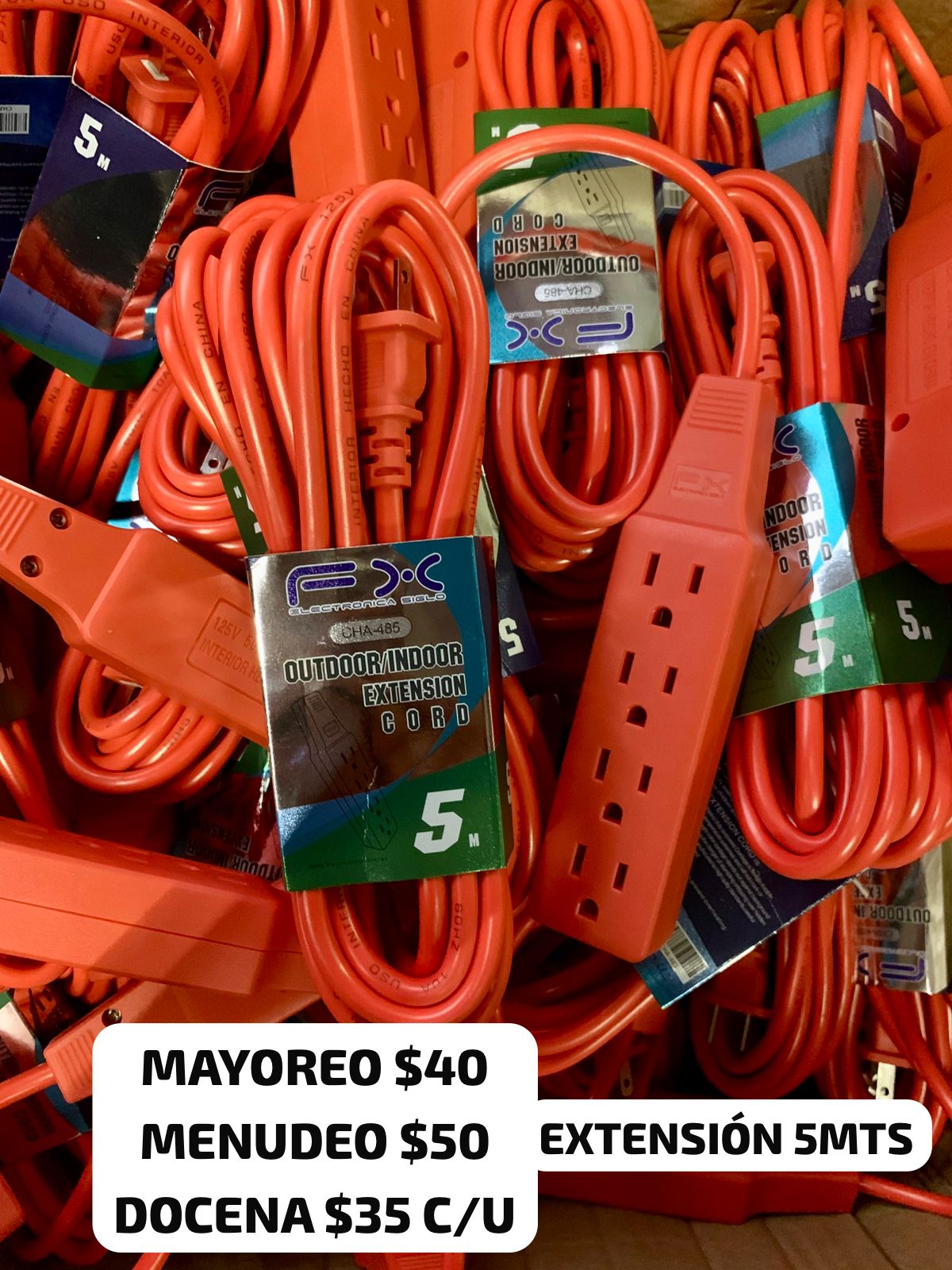 Extensión 5M  CHA-485