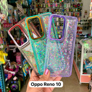 Funda Acrilico Glitter Para Oppo Reno 10 / Reno 10 Pro
