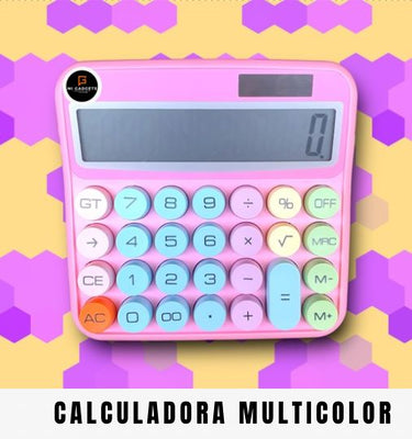 Calculadora Multicolor HB-4124