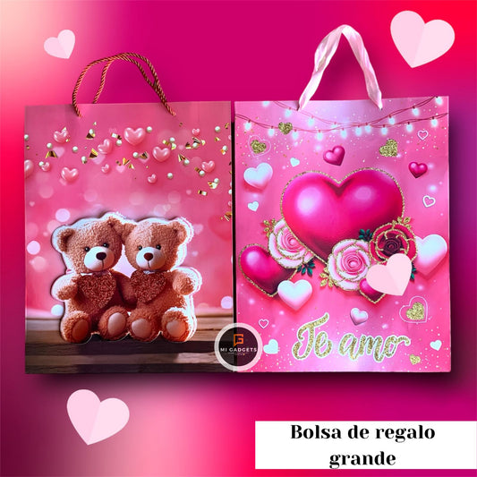 Bolsas de Regalo Grandes San Valentín