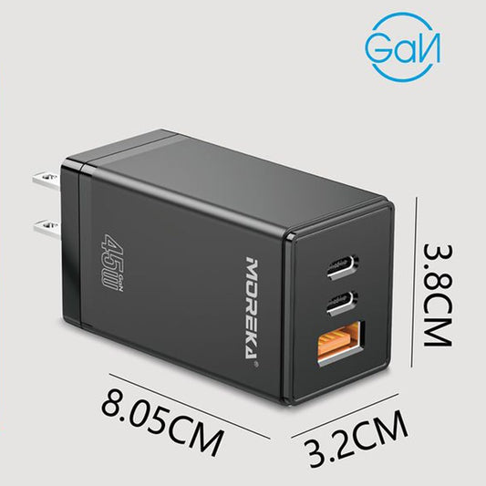 Cubo Cargador Moreka 45W DHJ-36