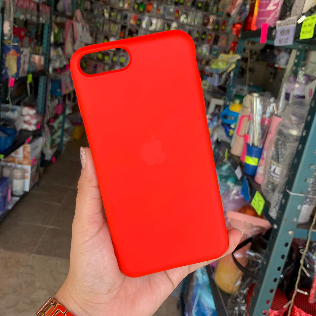 Funda Apple Silicone Case Rojo para iPhone 7/8 - Funda para teléfono móvil