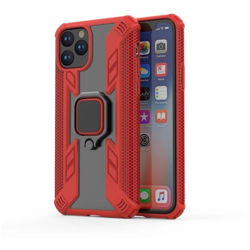 Funda Semitransparente Anillo Para Iphone 11