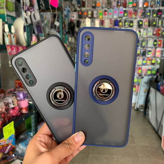 Funda Uso Rudo Con Anillo Para Huawei Y9s
