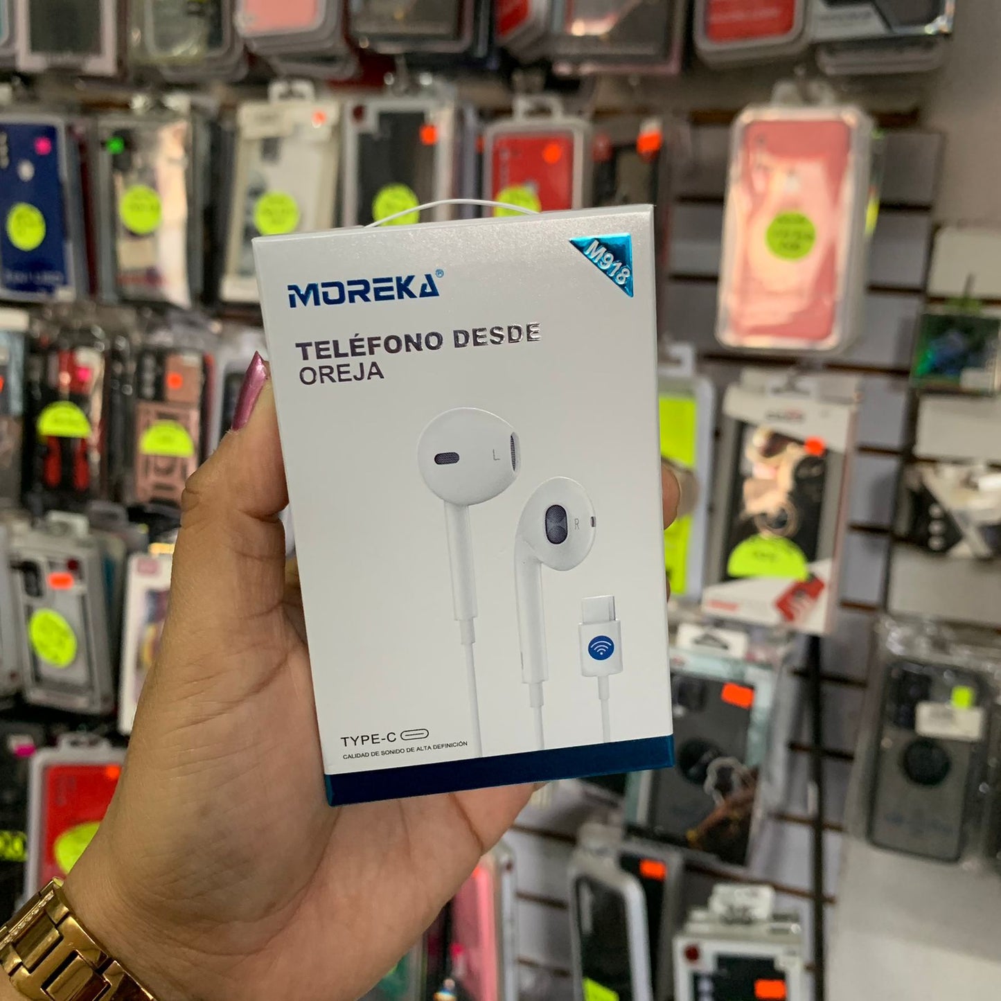 Audifonos Tipo C M918