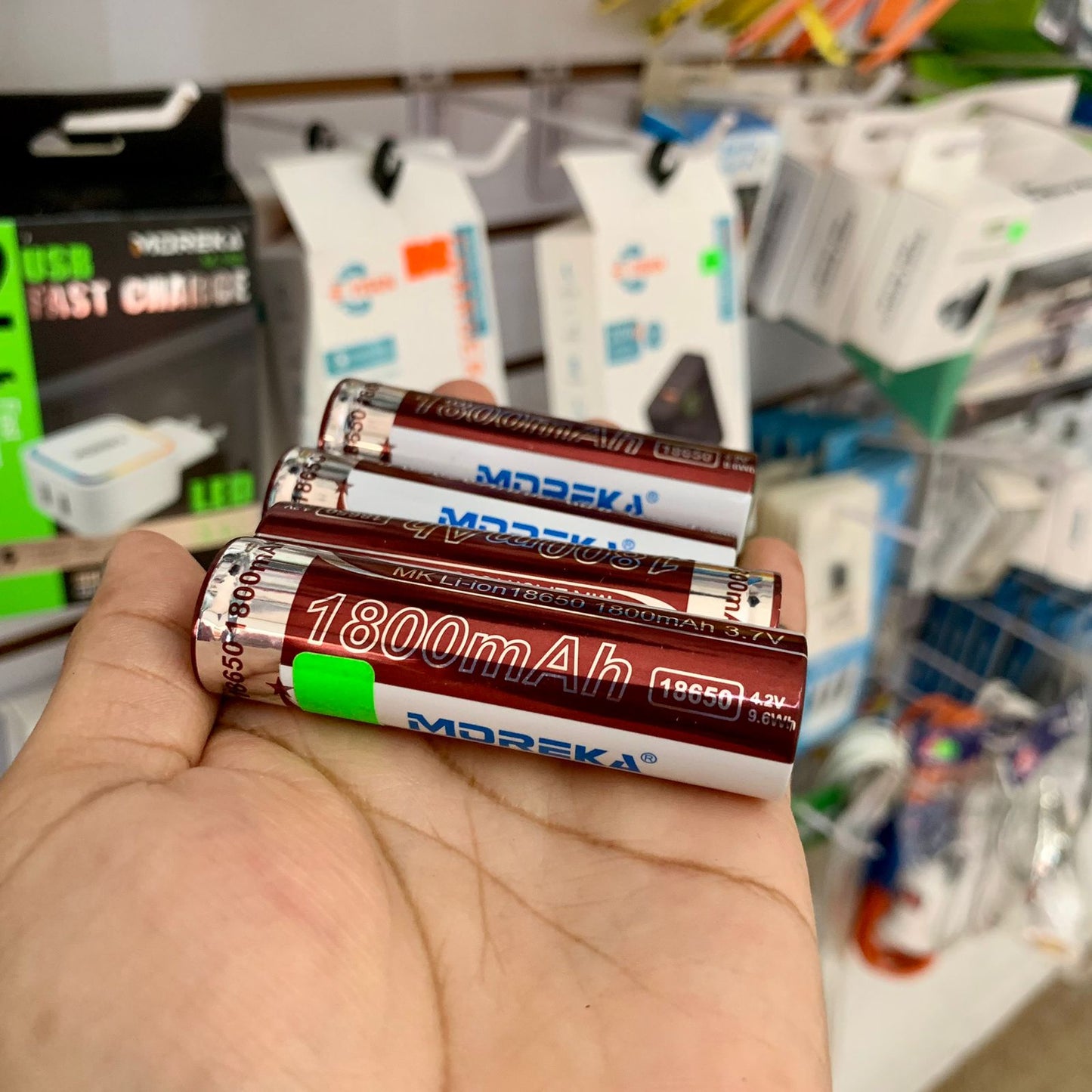 Bateria Recargable 18650 de 1800 mAh