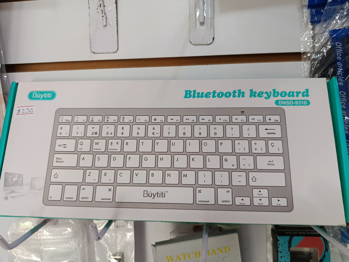 Teclado Bluetooth Inalambrico DNSD-9310 (ABA)