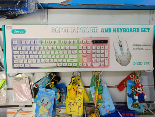 Kit Teclado y mouse Gaming DNSD-9303