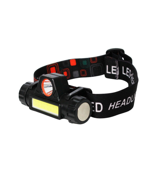 Linterna Recargable Para Cabeza Minero