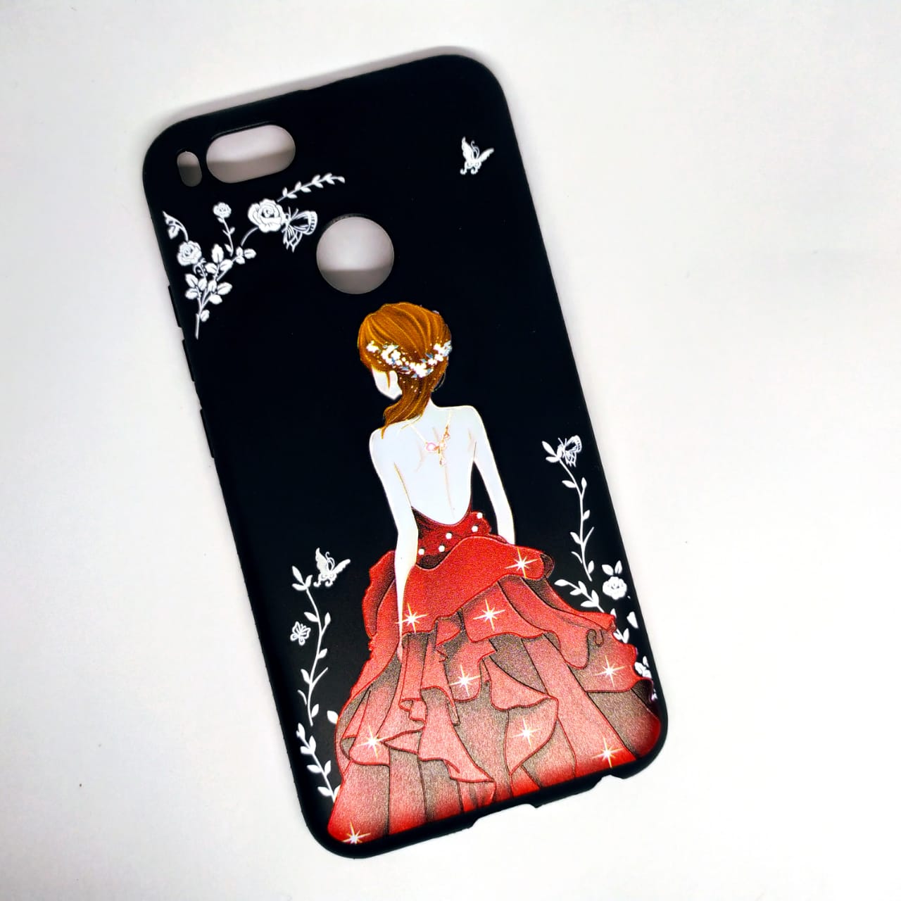 Funda Tpu Diseño Dama XV Para Xiaomi Mi A1