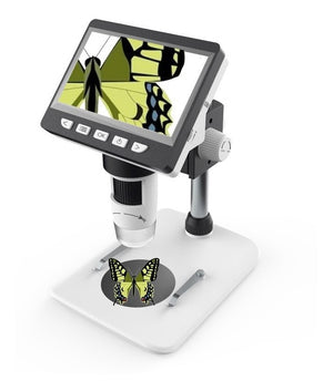 Microscopio Digital Portátil De Escritorio Lcd 1080p X1000