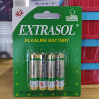 Paquete de 4 Baterias AAA ALKALINA hl-ba590